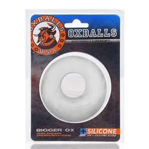 Oxballs BIGGER OX Cockring - Clear Ice