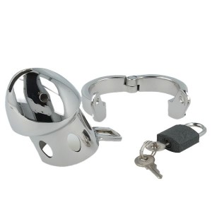 Titus Steel BULL Cock Cage Chastity Device