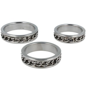 Titus Steel CHAIN Cock Ring Large