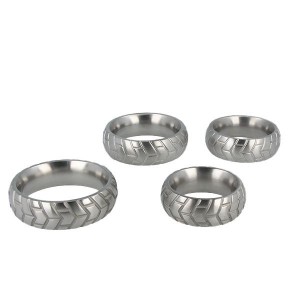 Titus Steel JUMBO TIRE DONUT 20mm Cock Ring S