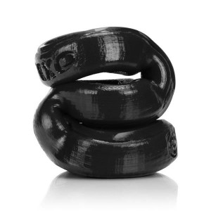Oxballs 3-BALL Cock/Ball Ring | BLACK