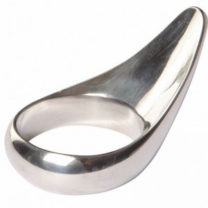 Titus Steel TEARDROP Cock Ring L