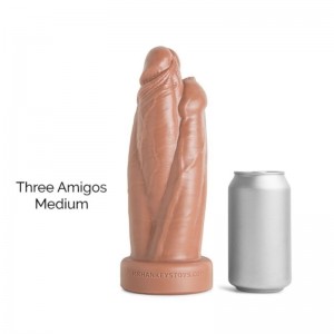 Mr Hankey's THREE AMIGOS Dildo: Size Medium | 9 Inches