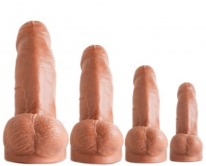 MONSTER DILDO LG/XL SOFT/TAN/VAC