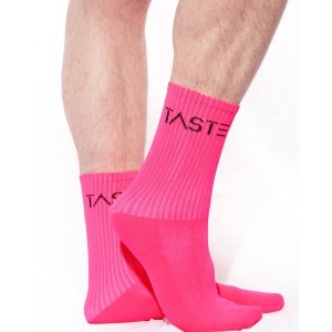 TASTE NEON SOCKS PINK 