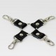 Titus Leather Bondage Hog Tie Restraint