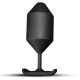 Mr S Leather WMCBP 'Worlds Most Comfortable Butt Plug' Weighted Silicone Plug | X-X-Large
